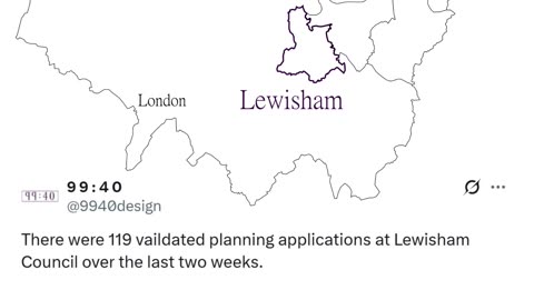 Lewisham, London Planning Application Numbers