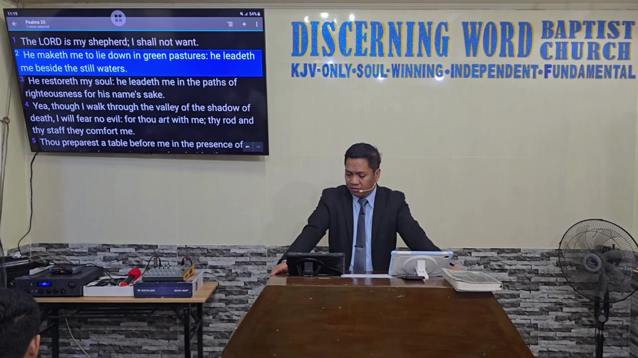 Goodness And Mercy Shall Follow - Psalms 23 (Baptist Preaching - Ph)