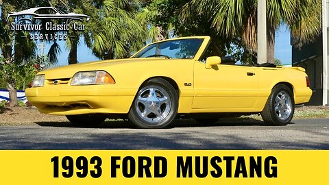 Rare 1993 Mustang LX Summer Edition! 1 of 1,503 • Clean CarFax • 5.0L V8 Convertible!. For Sale!