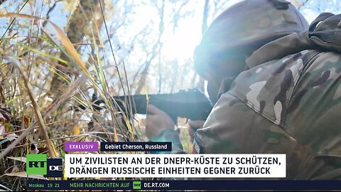 Gefechte am Dnepr – Schutz der Zivilbevölkerung im Fokus