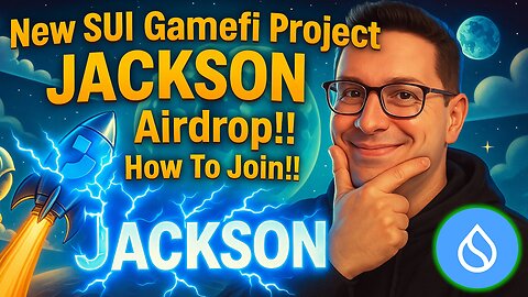 New SUI Gamefi Token Launch!! How To Get JACKSON Airdrop Token!
