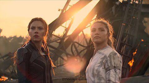 Scarlett Johansson and Florence Pugh are Beautifully Violent in 2021's 'Black Widow'