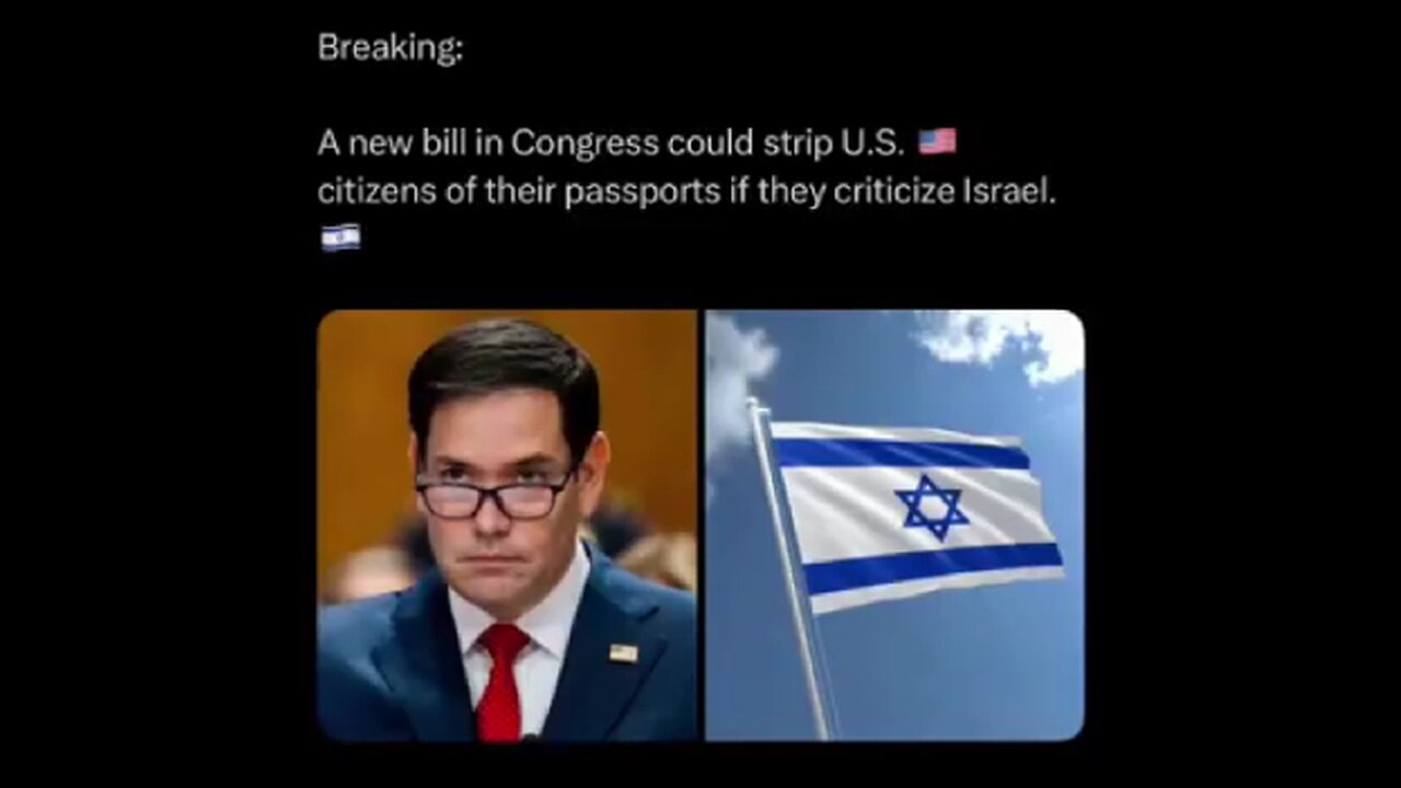 CRITICIZE AMALEK = LOSE YOUR US PASSPORT
