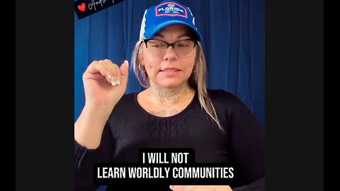 🚨 No I Won’t Learn From Worldly Communities 🤔 #ASL #deaf #realtalk #signlanguage