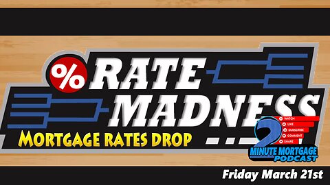 Mortgage Rate Madness | Friday Follow Up