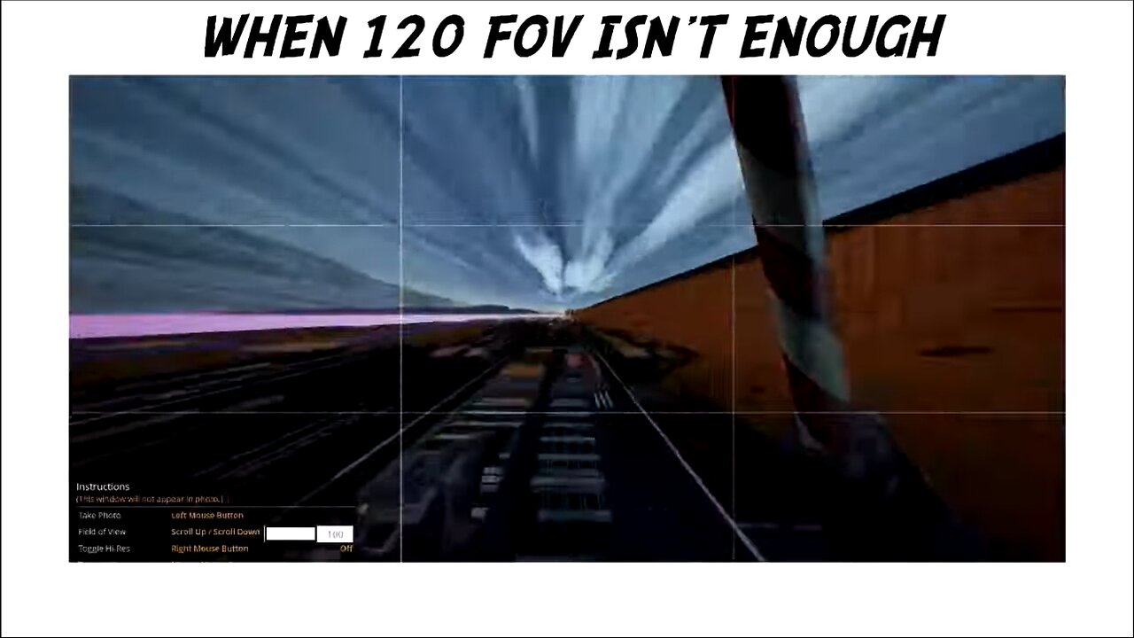 WHEN 120 FOV ISN'T ENOUGH