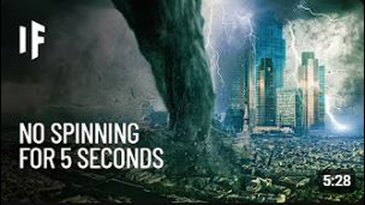 What If the Earth Stopped Spinning for 5 Seconds?