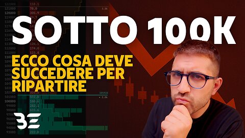 BITCOIN SOTTO 100K || BEAR MARKET? ECCO COSA DEVE SUCCEDERE
