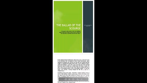 The Ballad of The Scourge