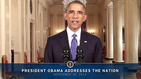 President Obama ADDRESSES THE NATION on MATTERS of IMMIGRATION #voteor ... #freetheland