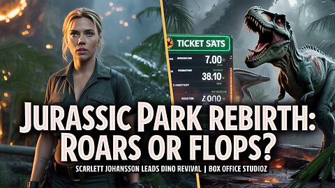 Jurassic World Rebirth Roars at Box Office: Scarlett Johansson Leads Franchise Revival.