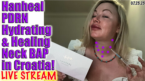 Live Hanheal PDRN Hydrating and Healing Neck BAP, Plasma Perfecting EMS Mask! Code Jessica10 Saves