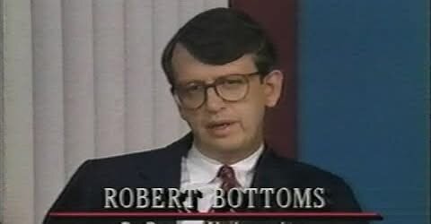September 23, 1990 - DePauw President Bob Bottoms on 'Wall Street Journal Report'