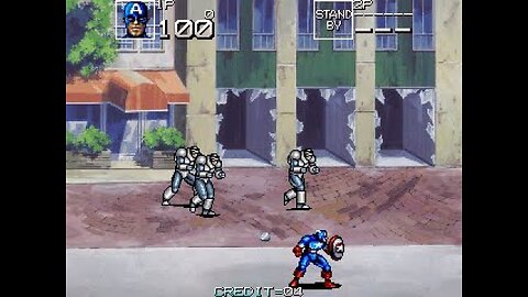 MAME ARCADE EMULATOR CAPTAIN AMERICA 🇺🇸 AND THE AVENGERS ON ASUS G750JS LAPTOP AVENGERS ASSEMBLE 💪🦅💦