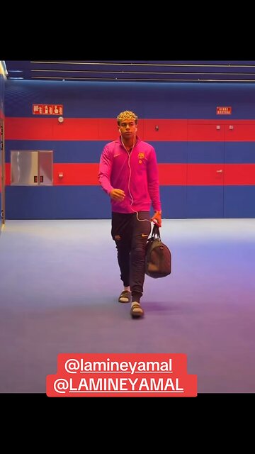 Lamine Yamal entering Camp Nou #football #fcbarcelona #fyp #eufa #spain #laliga #lamineyamal #viral