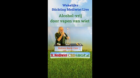 Alcohol-vrij door vapen van wiet