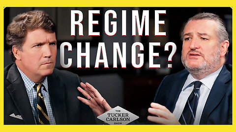 Tucker Carlson Confronts Ted Cruz on His Support for Regime Change in Iran