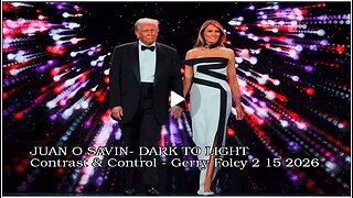 JUAN O SAVIN - DARK TO LIGHT Contrast & Control - Gerry Foley 2 15 2026