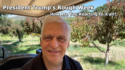 President Trump Having a Bad Week and More! Stay the Course! Follow This Channel!