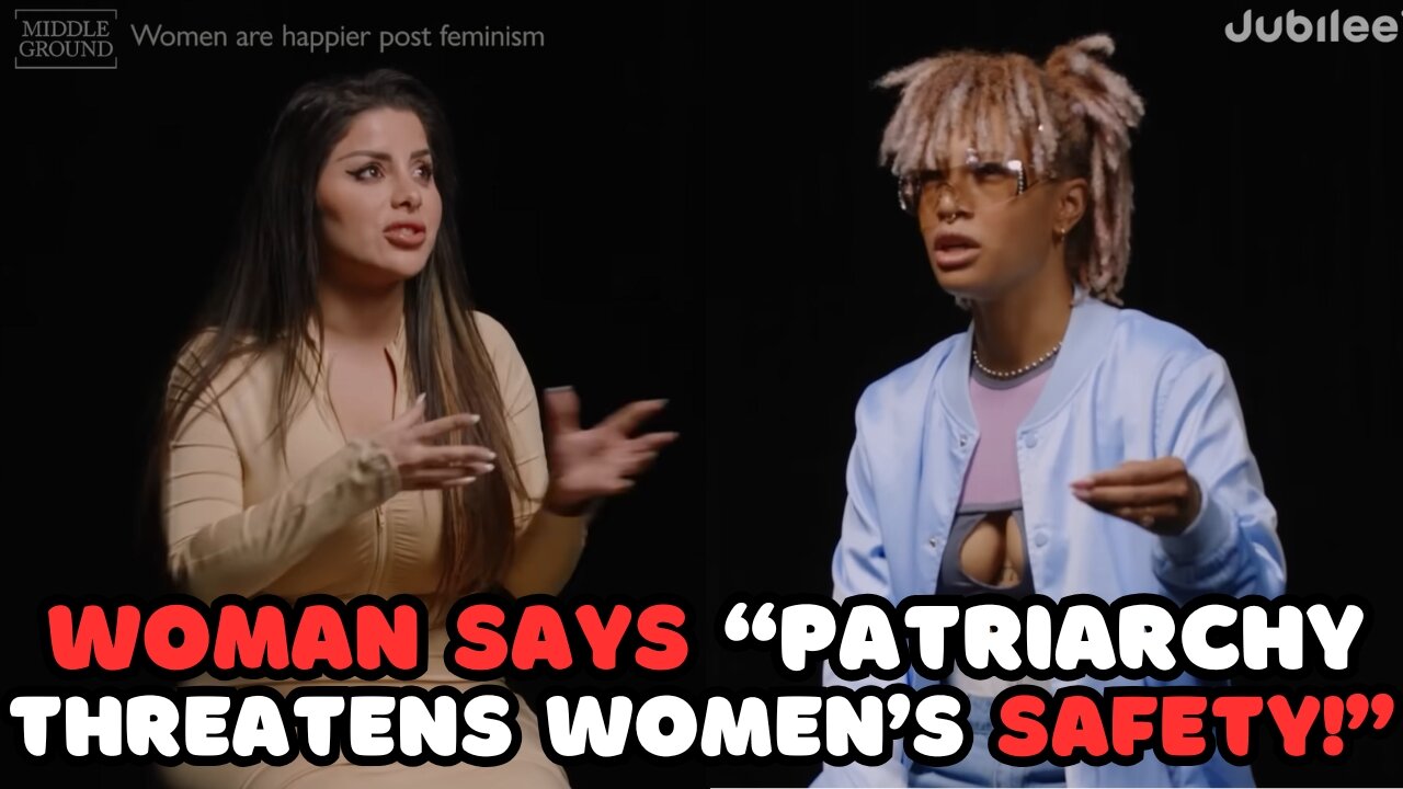 Woman Says "There Should Be No Societal Pressure and Woman Says "Patriarchy Threatens Women's Safety