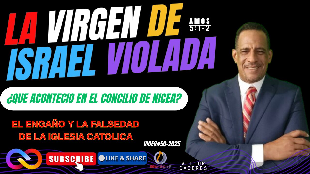 VIDEO#50-2025 -LAS FALSEDADES DEL CONCILIO DE NICEA.