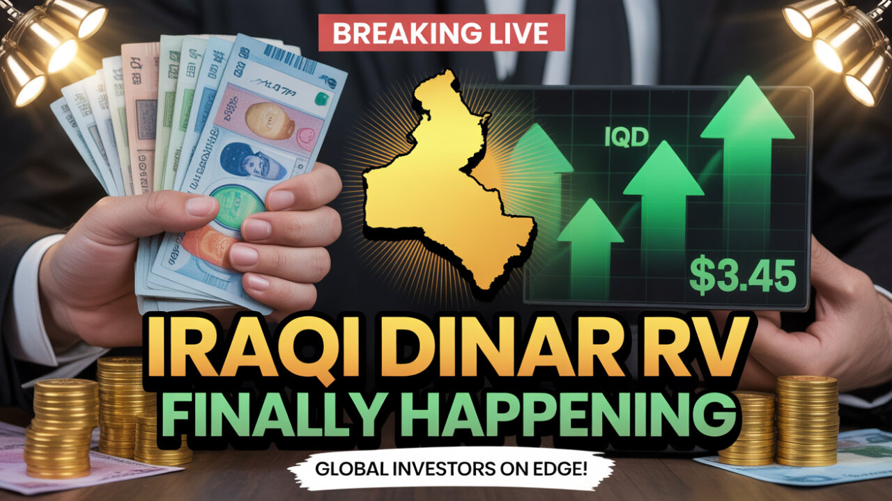 LIVE Iraqi Dinar News – Guru Intel Rates Confirmed NOW! RV Alert! 💥 IQD Today News