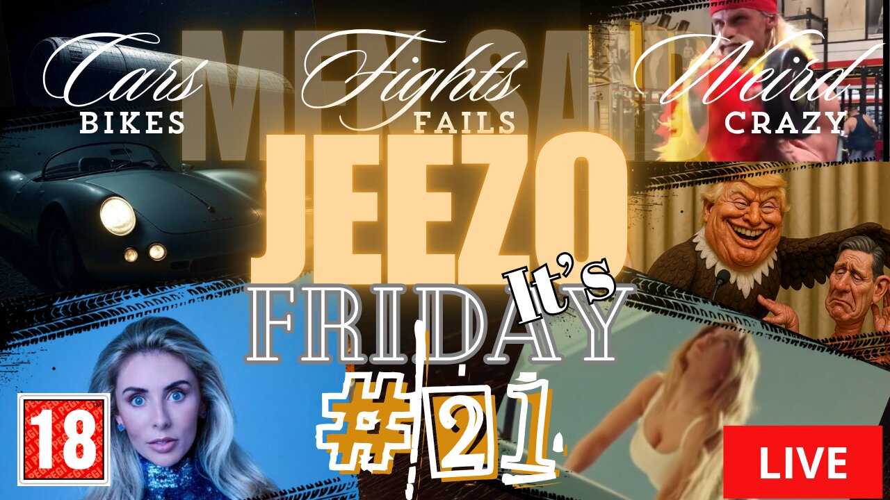 Jeezo It's Friday LIVE | Chats, Laughs, and Cold Ones to get the weekend started