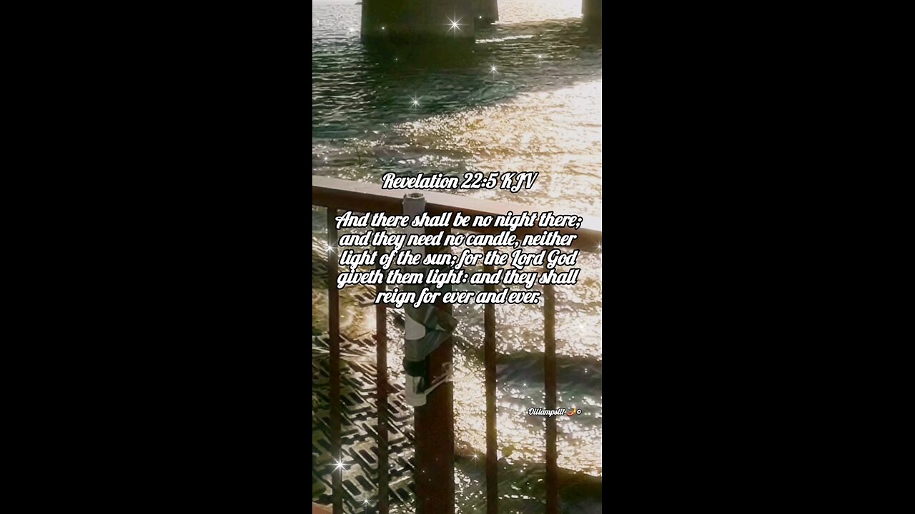 Revelation 22:5 KJV