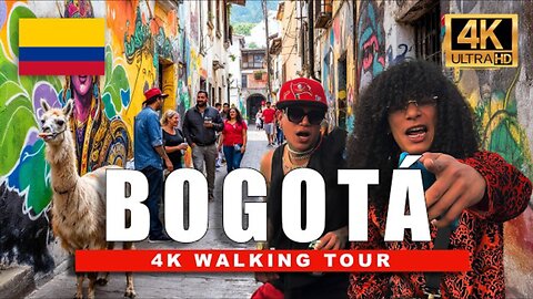🇨🇴 Colombia 4K Walking Tour | From Historic Center to Party District 