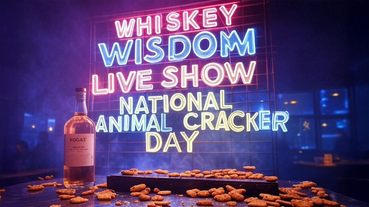Whiskey Wisdom Live: National Animal Cracker Day