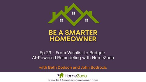 Ep 029 - Home Improvement Shopping AI - Research Brands and Save Money on All Remodels
