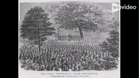 that first Republican State Convention – at Jackson, Michigan