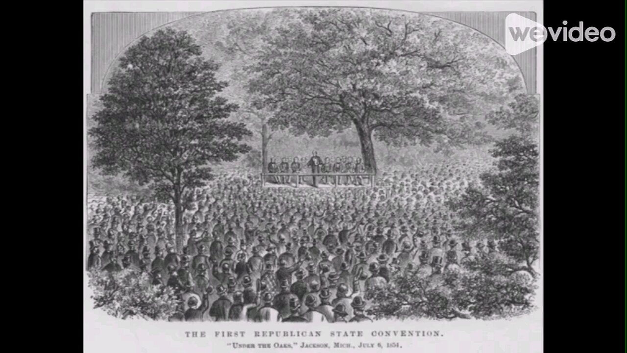 that first Republican State Convention – at Jackson, Michigan