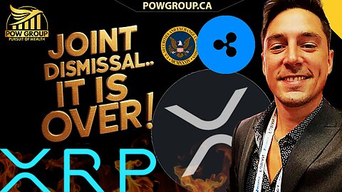 Ripple & SEC File Joint Dismissal... CASE OFFICIALLY OVER 🔥💥