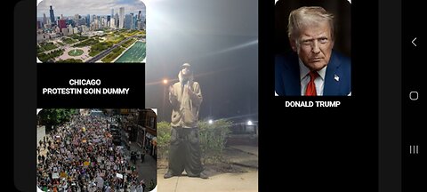CHICAGO HEATIN UP AFTA WAT TRUMP DID AN SENT TOO DA CITY STATE OF ILLINOIS ALL OUT PROTEST GANGO💪🏾🔵
