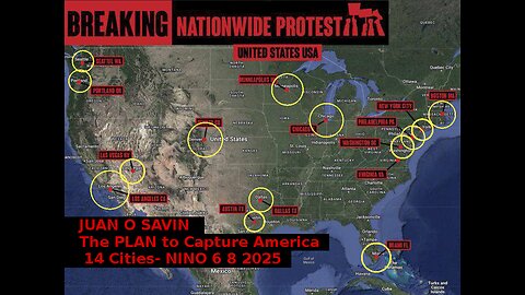 JUAN O SAVIN- The Plan to Capture America- NINO 6 8 2025