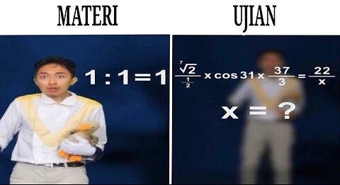 Momen Ketika Pelajaran Matematika...