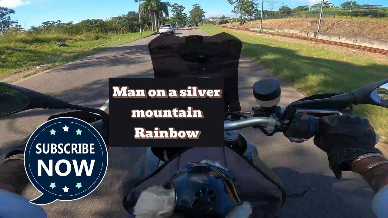 Man on the Silver Mountain #rainbow