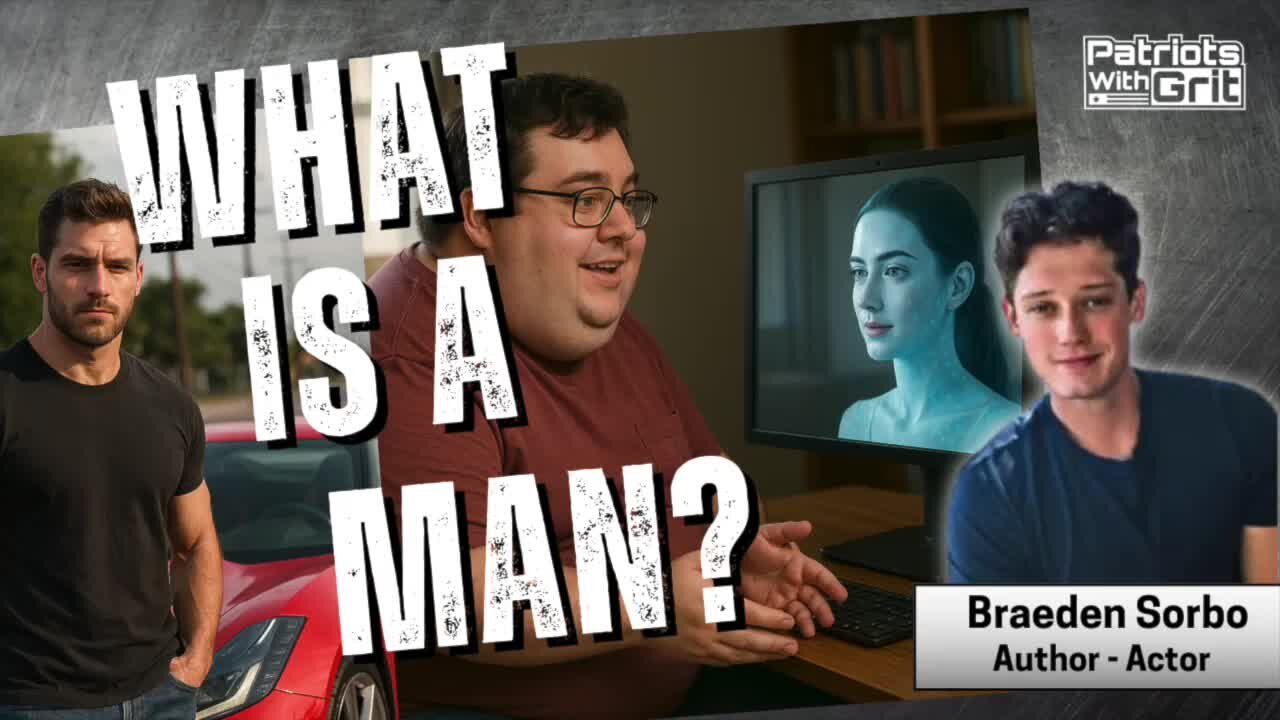 What Is A Man? How Culture Has Wrongly Labeled Masculinity As Toxic| Braeden Sorbo