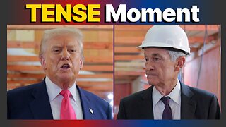 Trump HUMILIATES Jerome Powell in TENSE moment... Columbia University surrenders