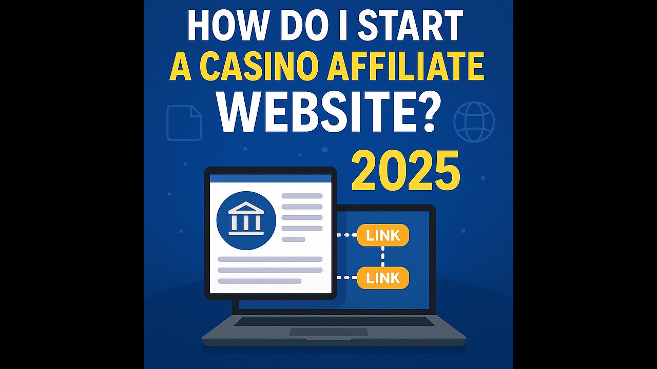 How do I start a casino affiliate website? Launching a Casino Affiliate Website Guide 2025