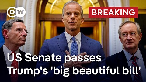 US Senate approves Trump's spending bill in narrow vote | DW News