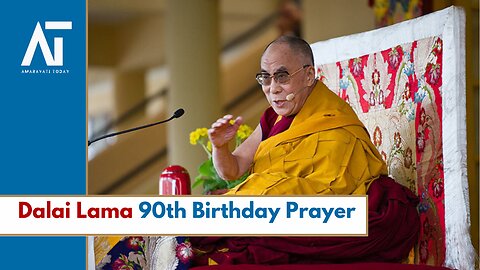 Dalai Lama's 90th Birthday: Long Life Prayer by Tibetan Govt-in-Exile | Amaravati Today World News