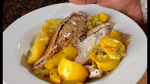 Roasted Chicken And Squash