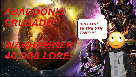 VTUBER Reacts to Warhammer 40k Abaddon's 6th Crusade (VOD)