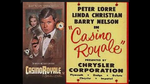 1954 Ian Fleming's James Bond in Casino Royale on Climax! Mystery Theater