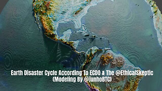 Earth Disaster Cycle According To ECDO & The @EthicalSkeptic (Modeling By @junhoBTC)