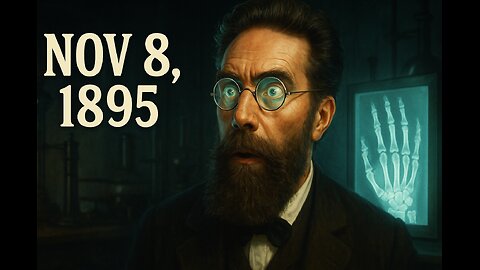 Nov 8, 1895: X-Rays Were Discovered