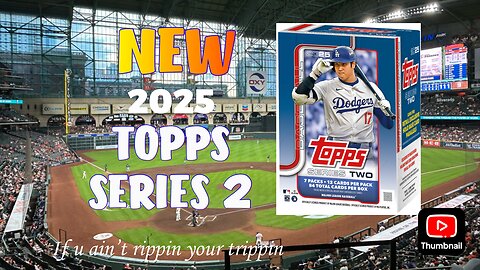 New 2025 #Topps Series 2 #blasterbox opening