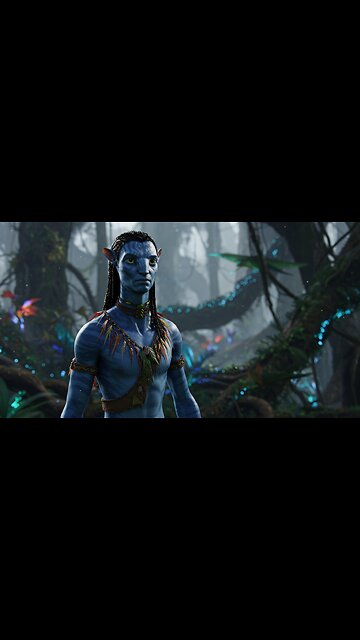 Na’vi Warrior Stands Tall | Epic Sci-Fi Animation in Pandora’s Alien Forest
